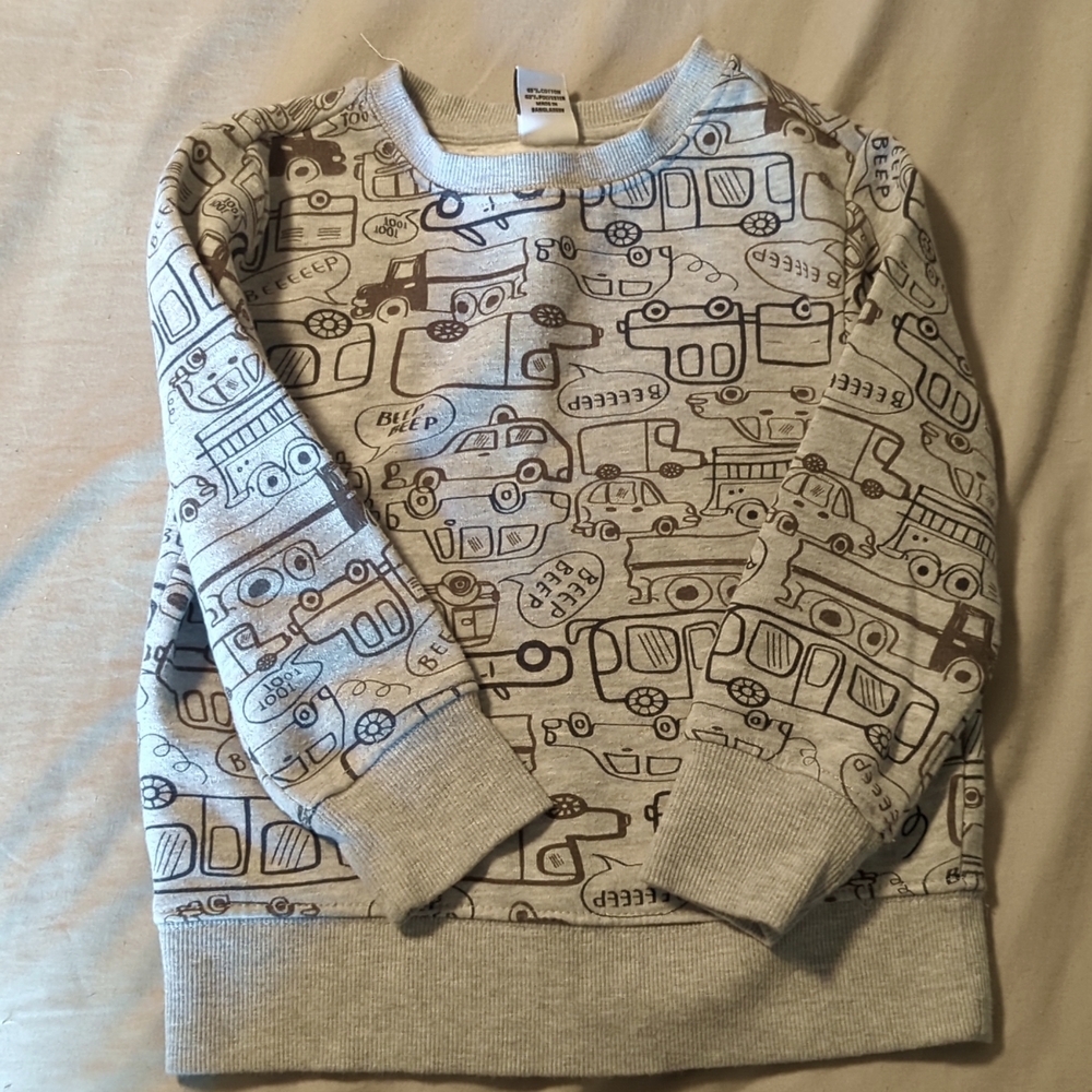 Truck Vehicle Car Sweatshirt